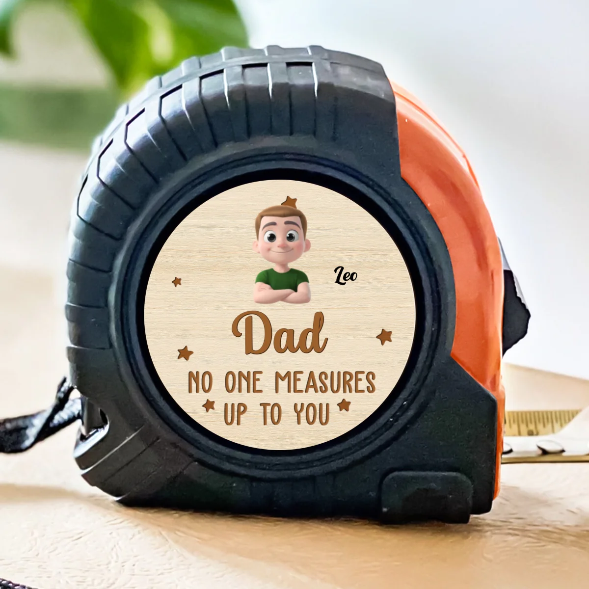 No One Measures Up To You Version 2 - Personalized Custom Tape Measure - Image 5