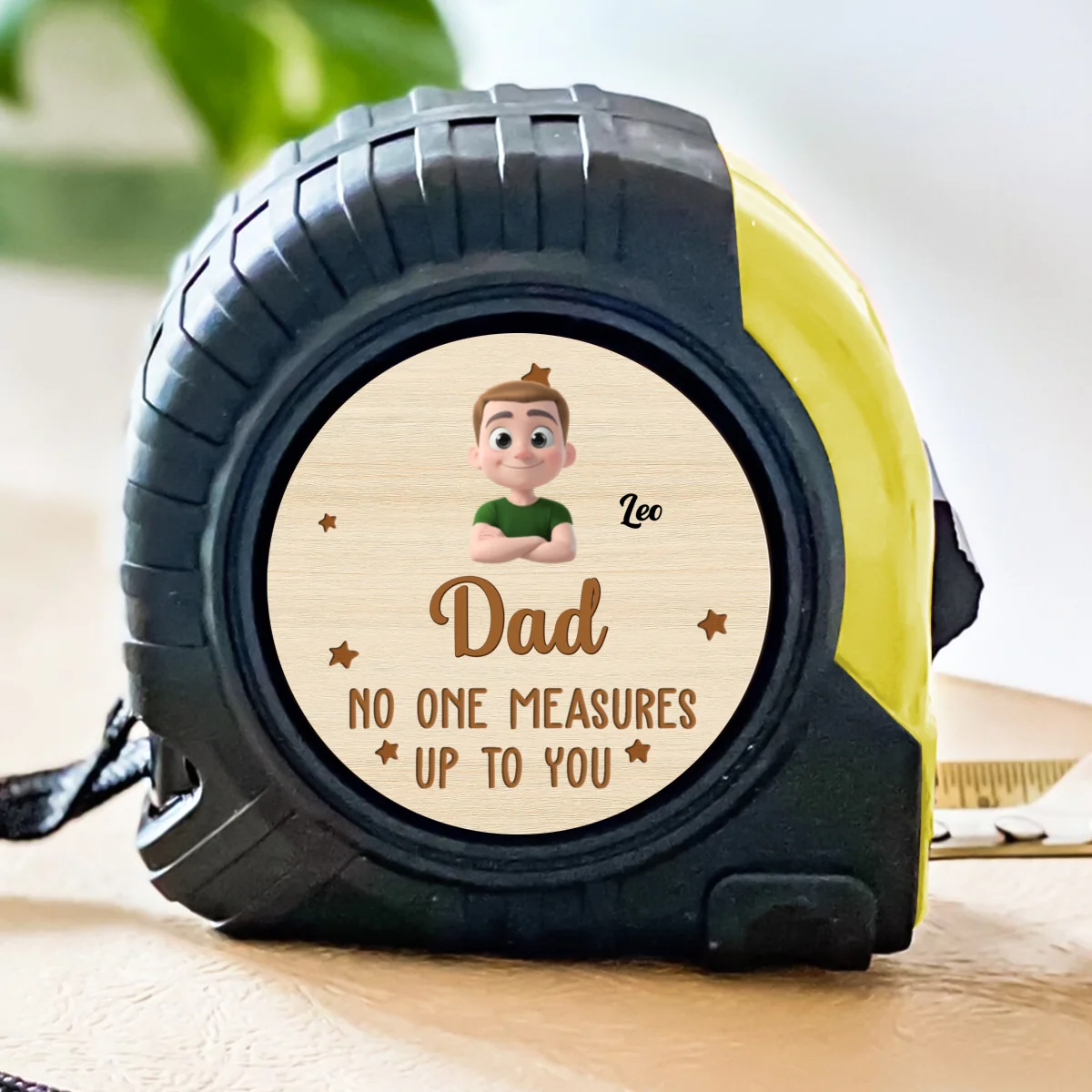No One Measures Up To You Version 2 - Personalized Custom Tape Measure - Image 6