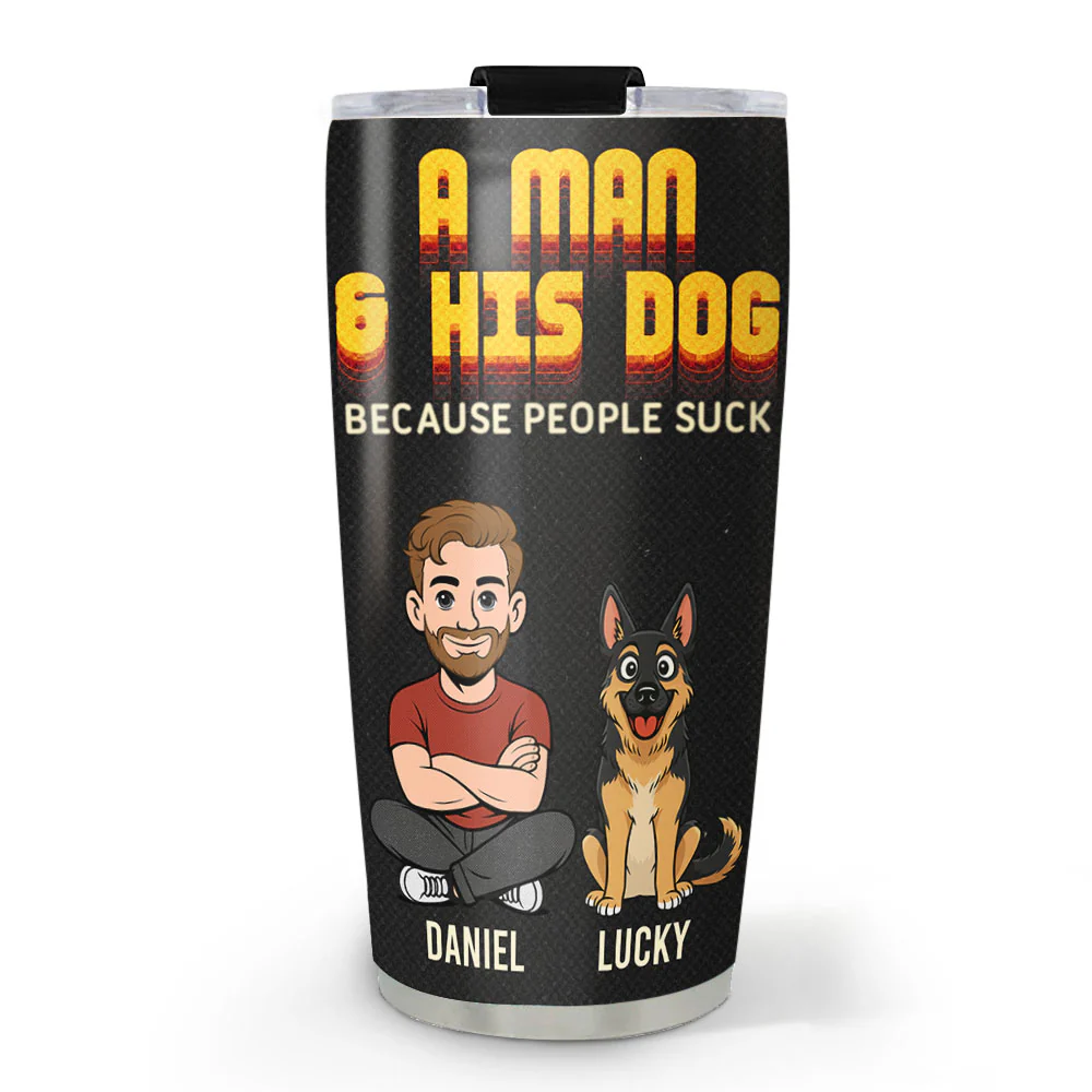 No People Needed - Personalized Custom Tumbler