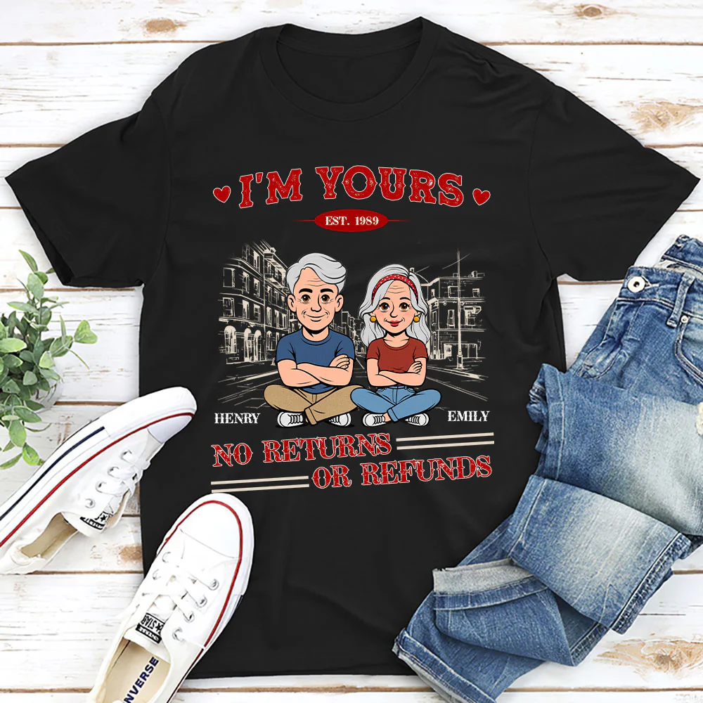 No Refund Retro - Personalized Custom Shirt - Image 2