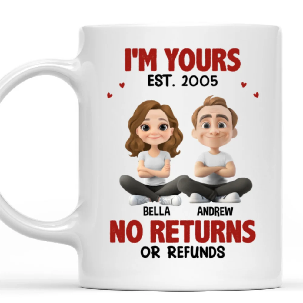 No Refunds - Personalized Custom Coffee Mug - Image 6