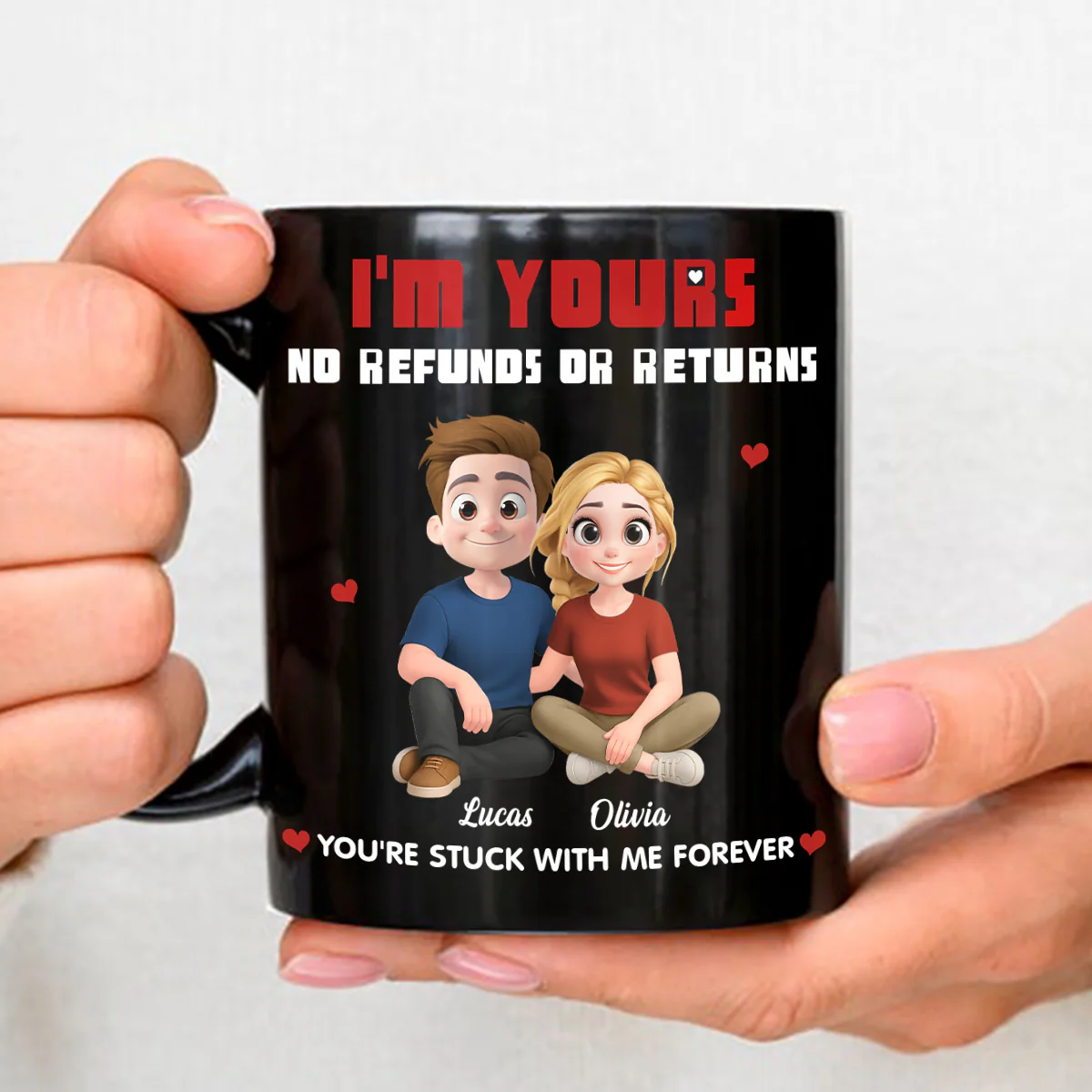 No Refunds Sorry About That - Personalized Custom Coffee Mug - Image 4