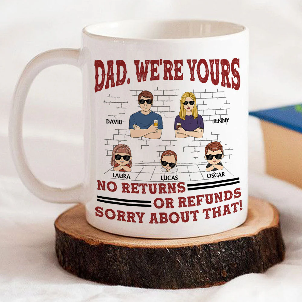 No Returns - Personalized Custom Coffee Mug - Image 5