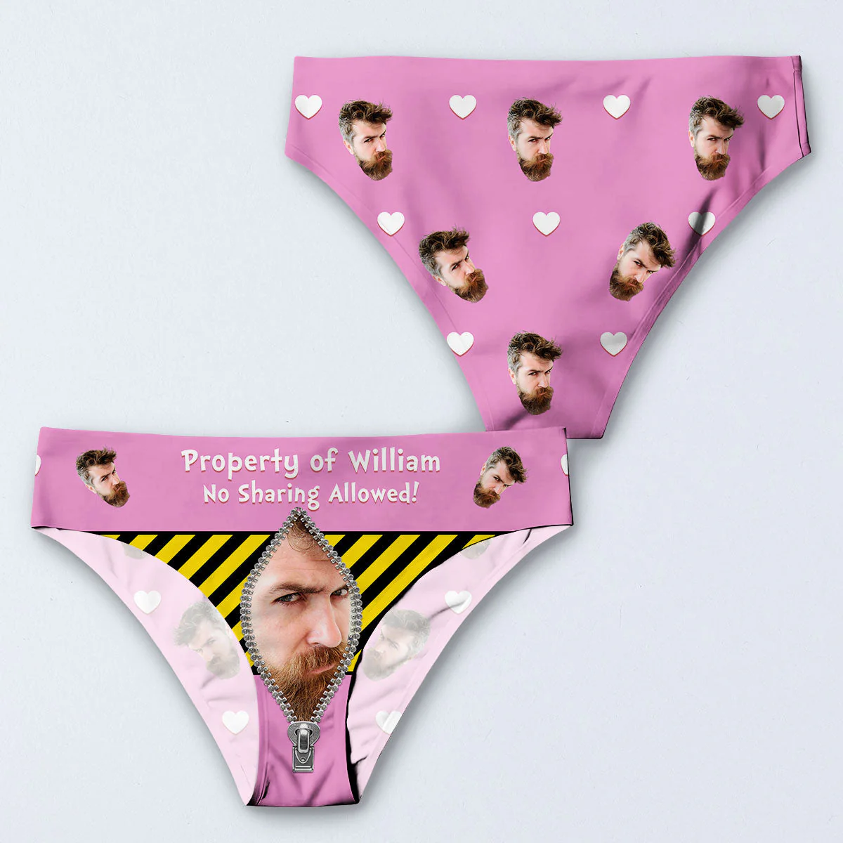 No Sharing Allowed - Personalized Women Briefs - Image 5