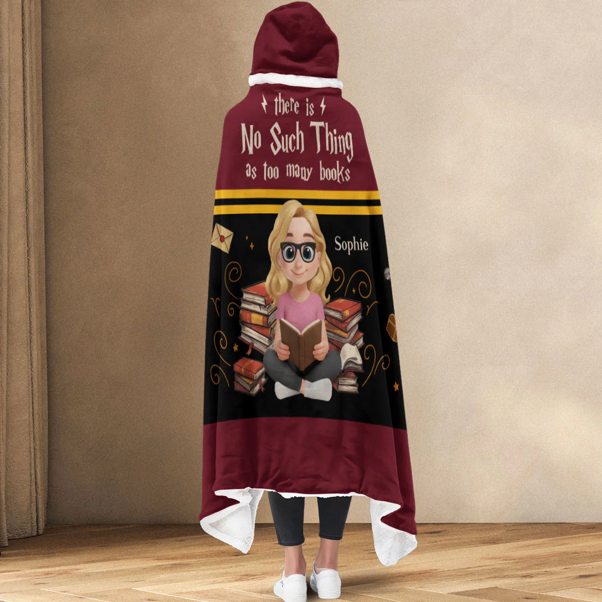 No Such Thing - Personalized Custom Hooded Blanket - Image 5
