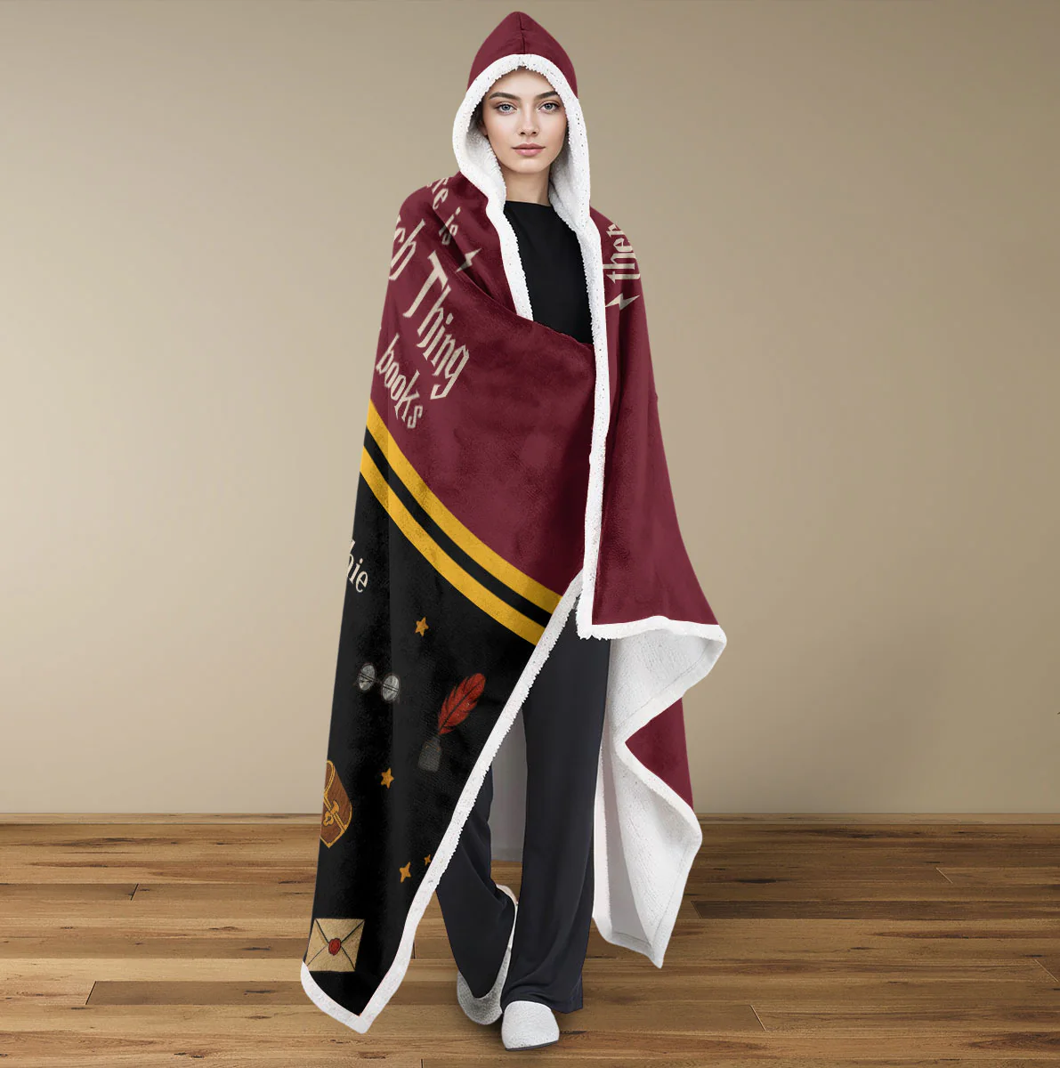 No Such Thing - Personalized Custom Hooded Blanket - Image 6