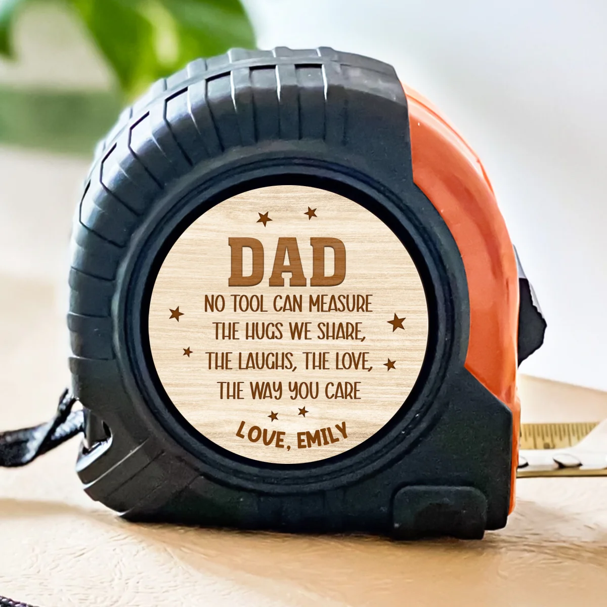 No Tool Measures Our Hugs - Personalized Custom Tape Measure - Image 5