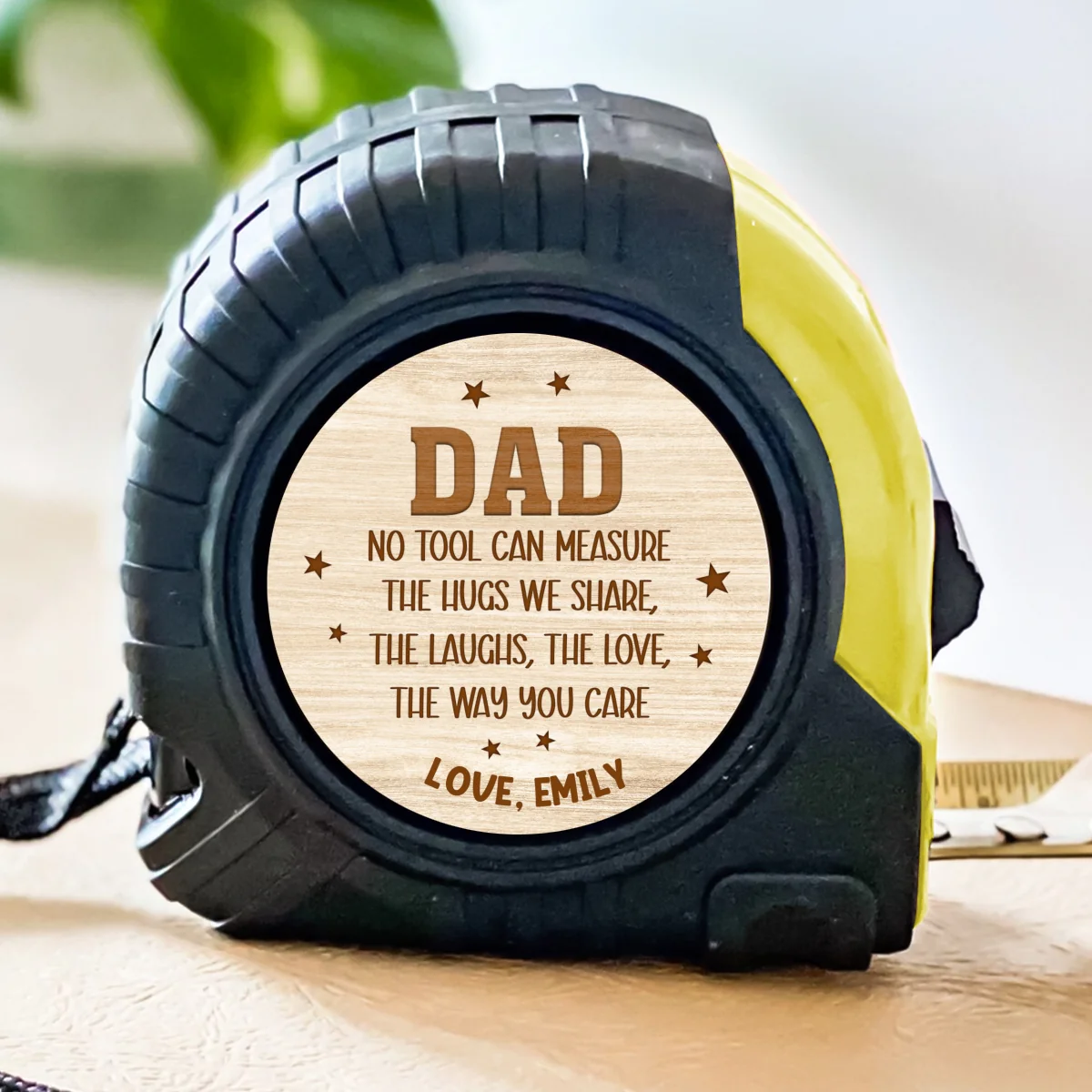 No Tool Measures Our Hugs - Personalized Custom Tape Measure - Image 6