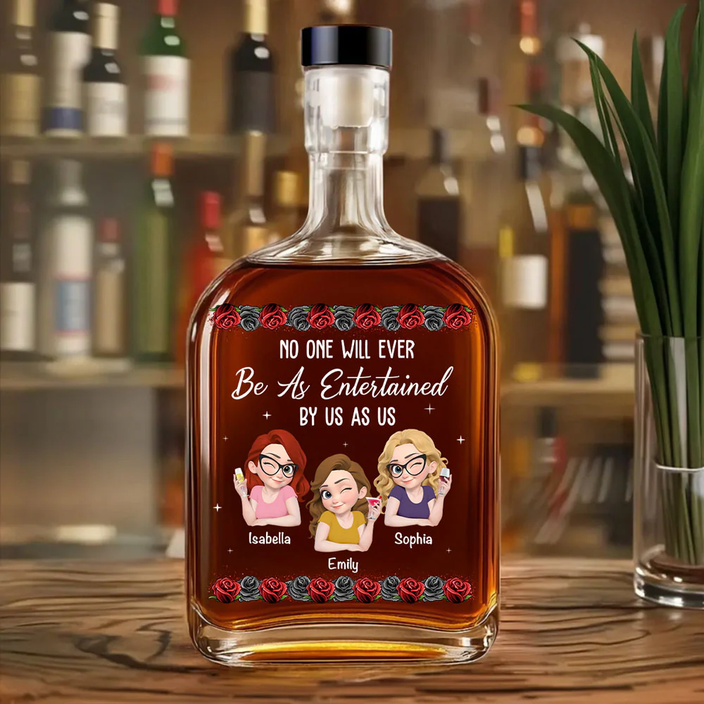 Not As Us - Personalized Custom Spirits Decanter - Image 5