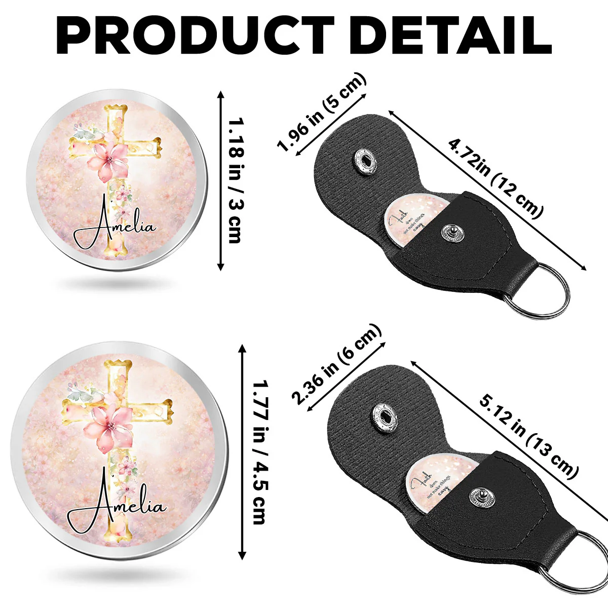 Not Easy But Possible - Personalized Custom Pocket Hug - Image 5