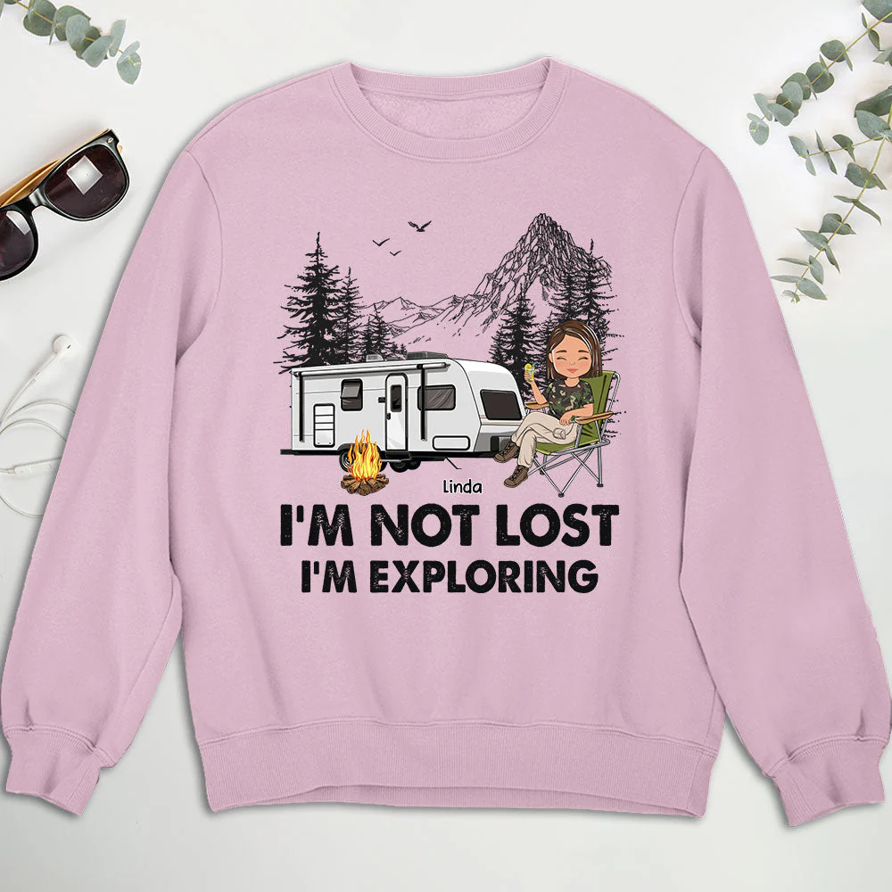 Not Lost - Personalized Custom Sweatshirt - Image 3