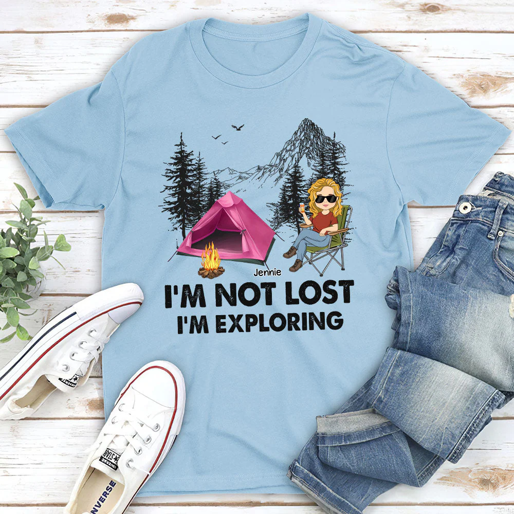 Not Lost - Personalized Custom Unisex T-shirt - Image 4