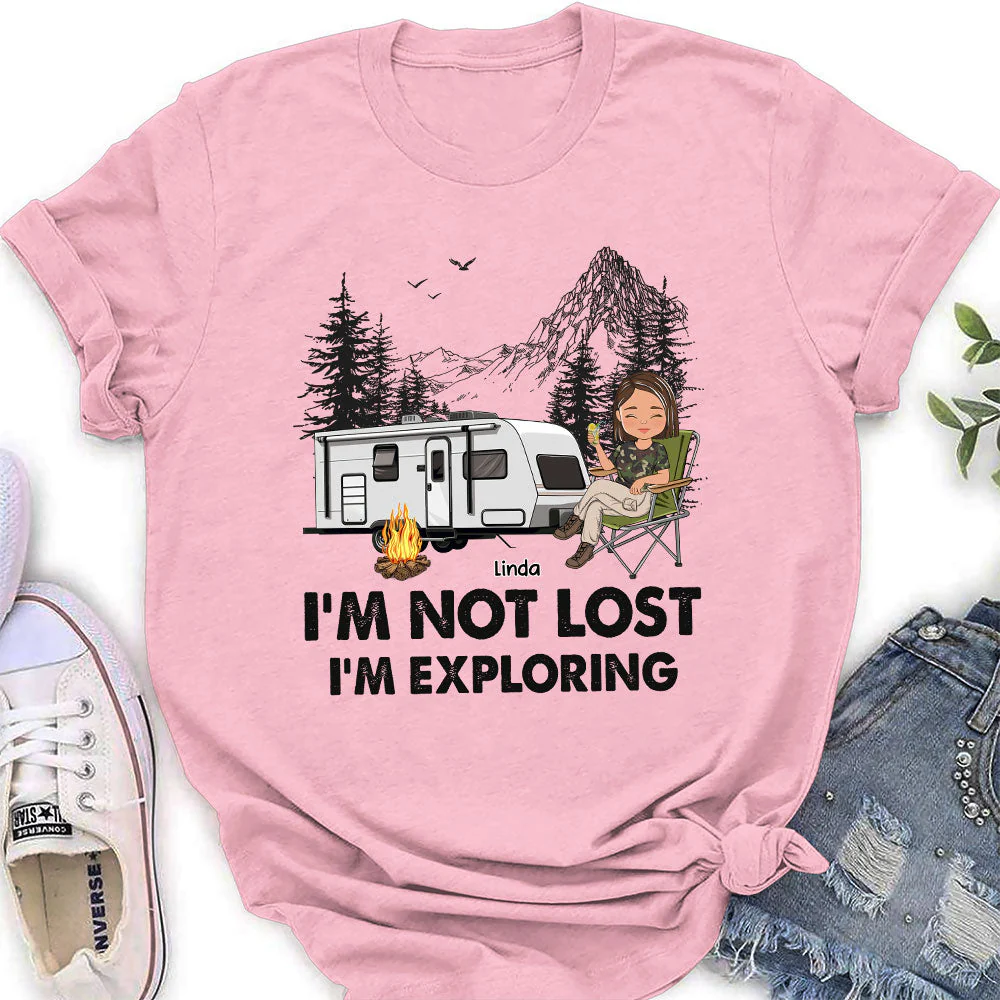 Not Lost - Personalized Custom Women's T-shirt - Image 3