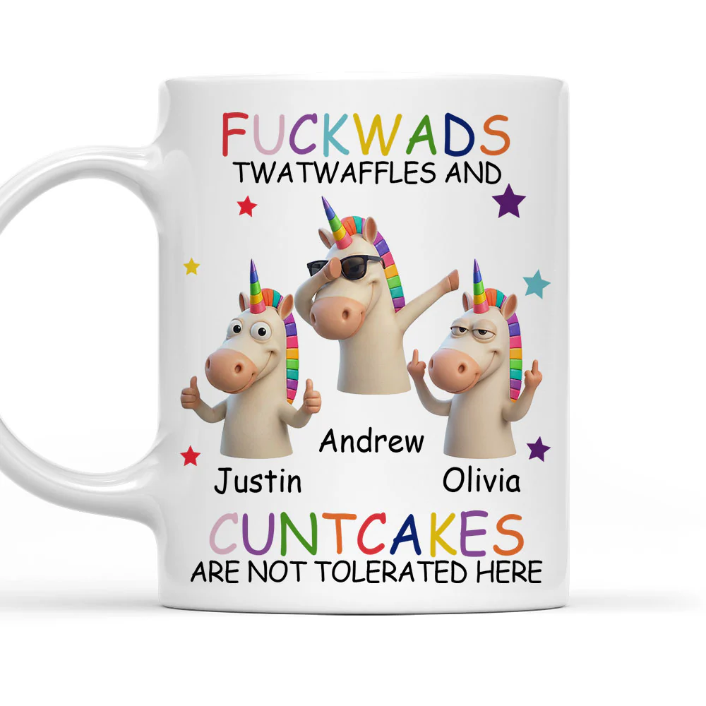 Not Tolerated Here 2 - Personalized Custom Coffee Mug