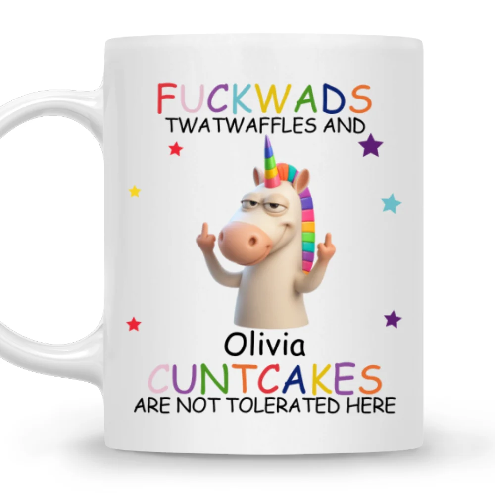 Not Tolerated Here 2 - Personalized Custom Coffee Mug - Image 7