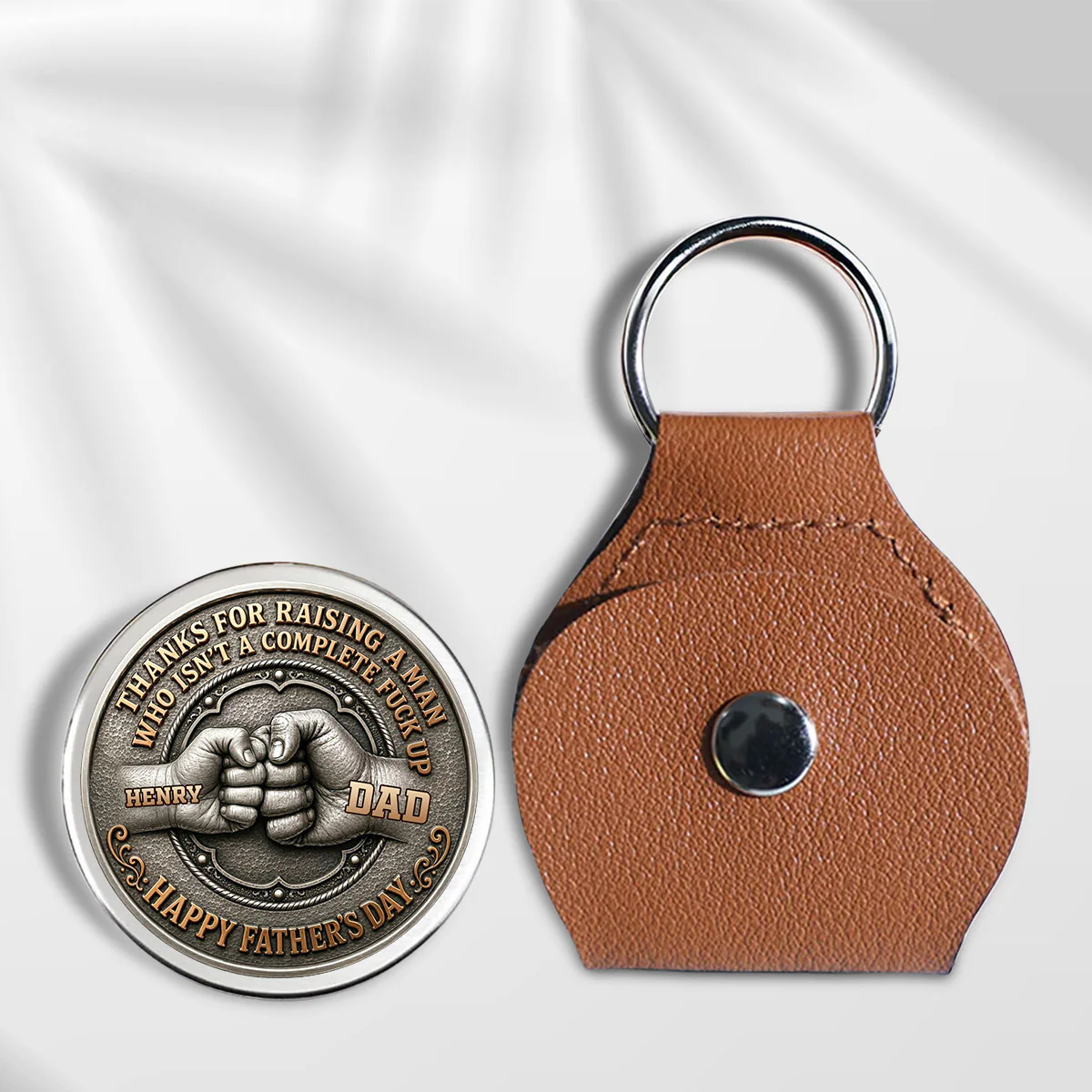 Not Yet A Mess Up - Personalized Custom 3D Effect Pocket Hug