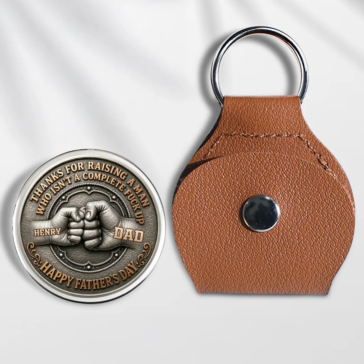 Not Yet A Mess Up - Personalized Custom 3D Effect Pocket Hug - Image 5