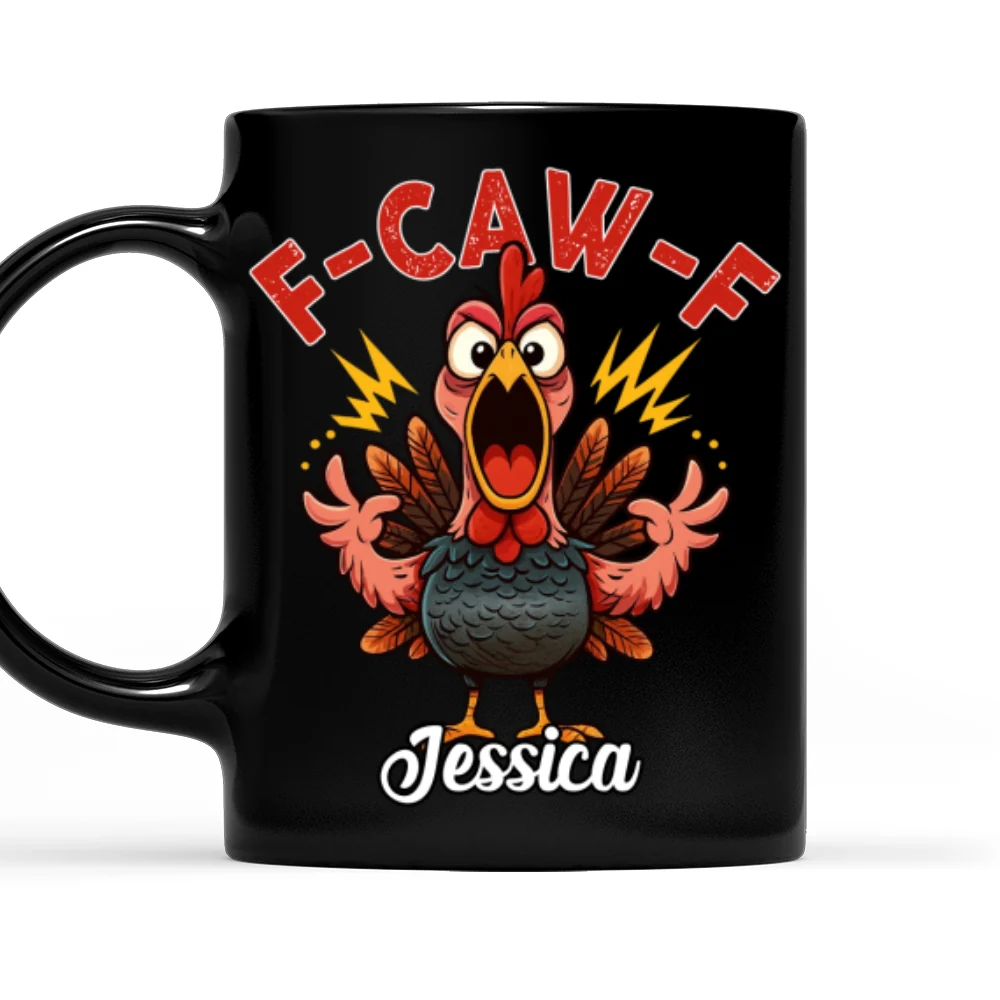 Not Your Average Coop Chick - Personalized Custom Coffee Mug - Image 5