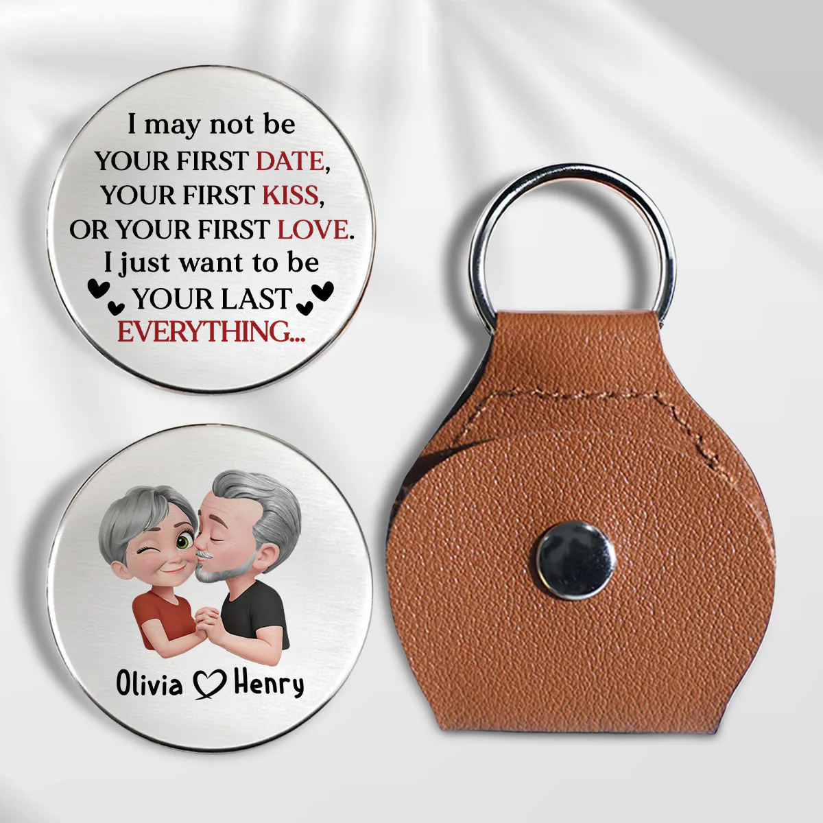 Not Your First Kiss - Personalized Custom Pocket Hug