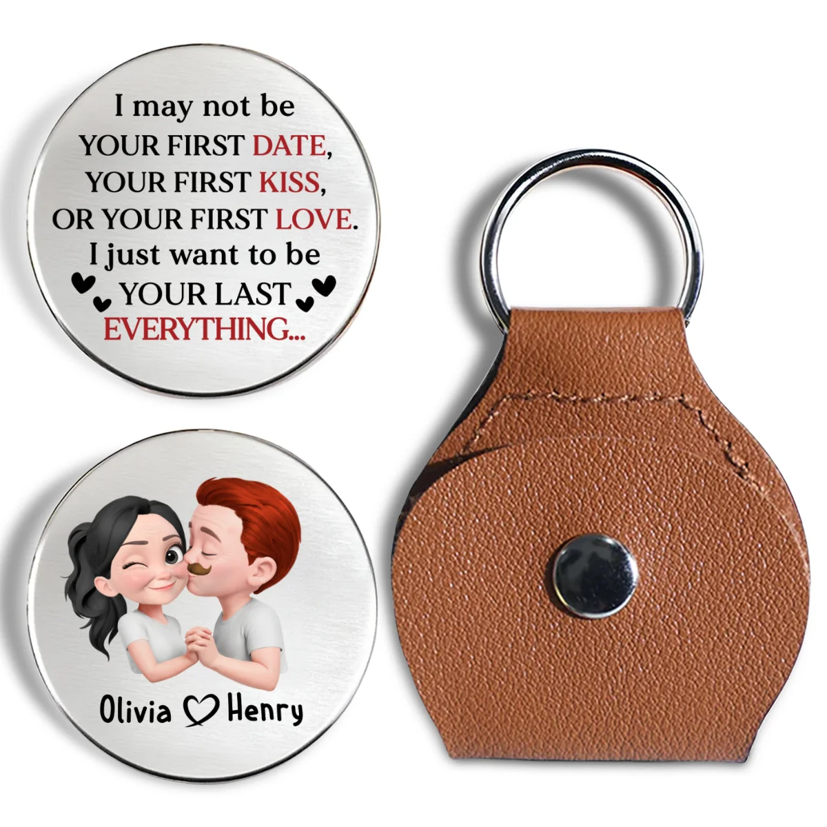 Not Your First Kiss - Personalized Custom Pocket Hug - Image 6