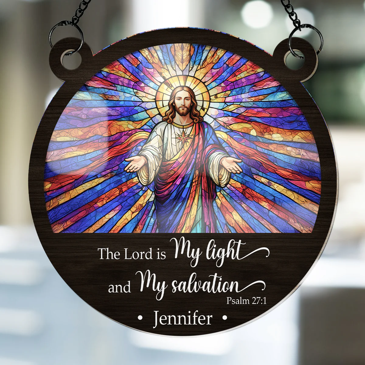 Nothing Will Be Impossible - Personalized Custom Suncatcher - Image 3
