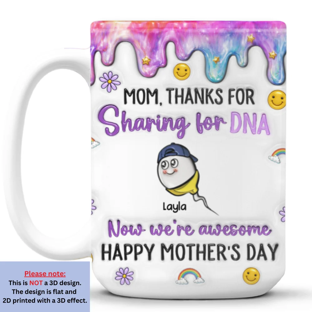 Now We Are Awesome - Personalized Custom 3D Inflated Effect Mug - Image 8