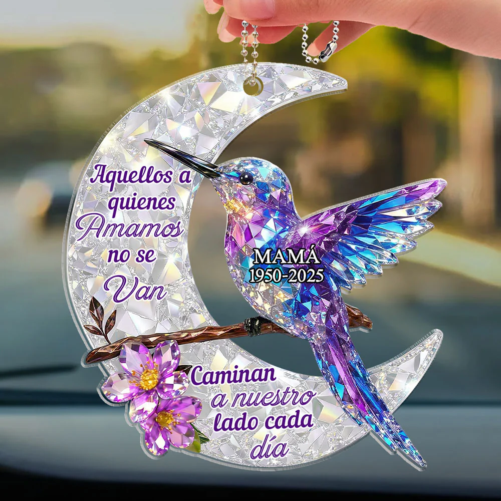 Nunca Se Van - Adorno de Coche Personalizado con Efecto 3D - Image 2