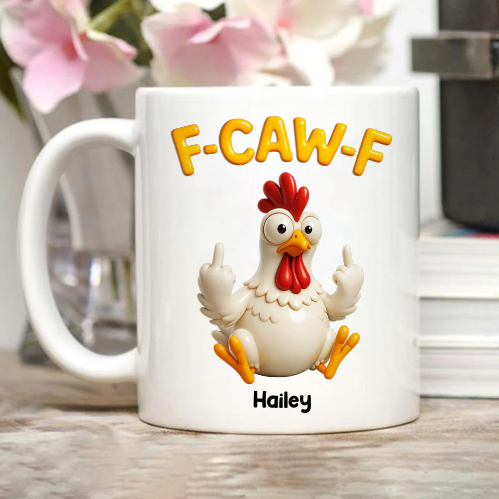 Office Fun - Personalized Custom 3D Inflated Effect Mug - Image 2