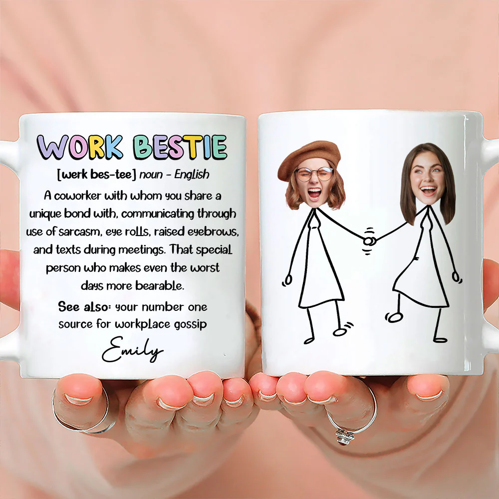 Office Soulmate - Personalized Custom Coffee Mug - Image 5