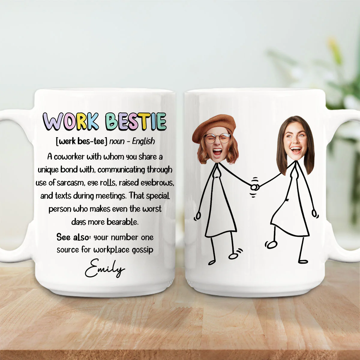 Office Soulmate - Personalized Custom Coffee Mug - Image 6