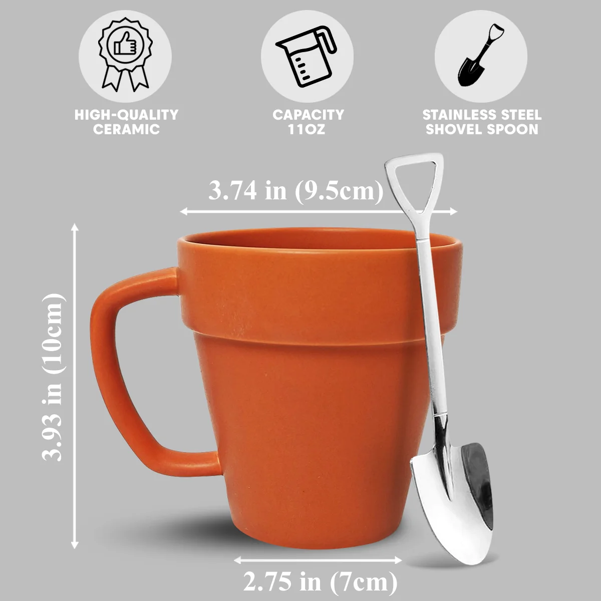 Official Plant Whisperer - Personalized Custom Plant Pot Mug - Image 6