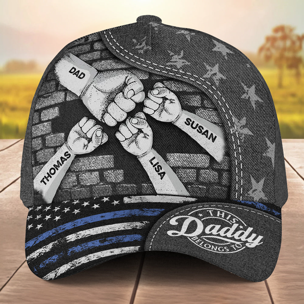 Officially Claimed By Kids - Personalized Custom Classic Cap - Image 2