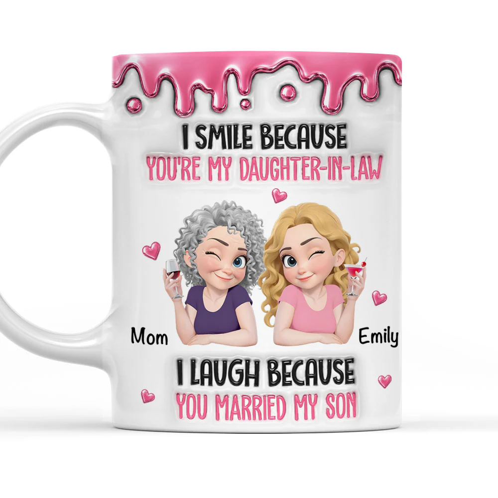 Officially Part Of Us - Personalized Custom 3D Inflated Effect Mug