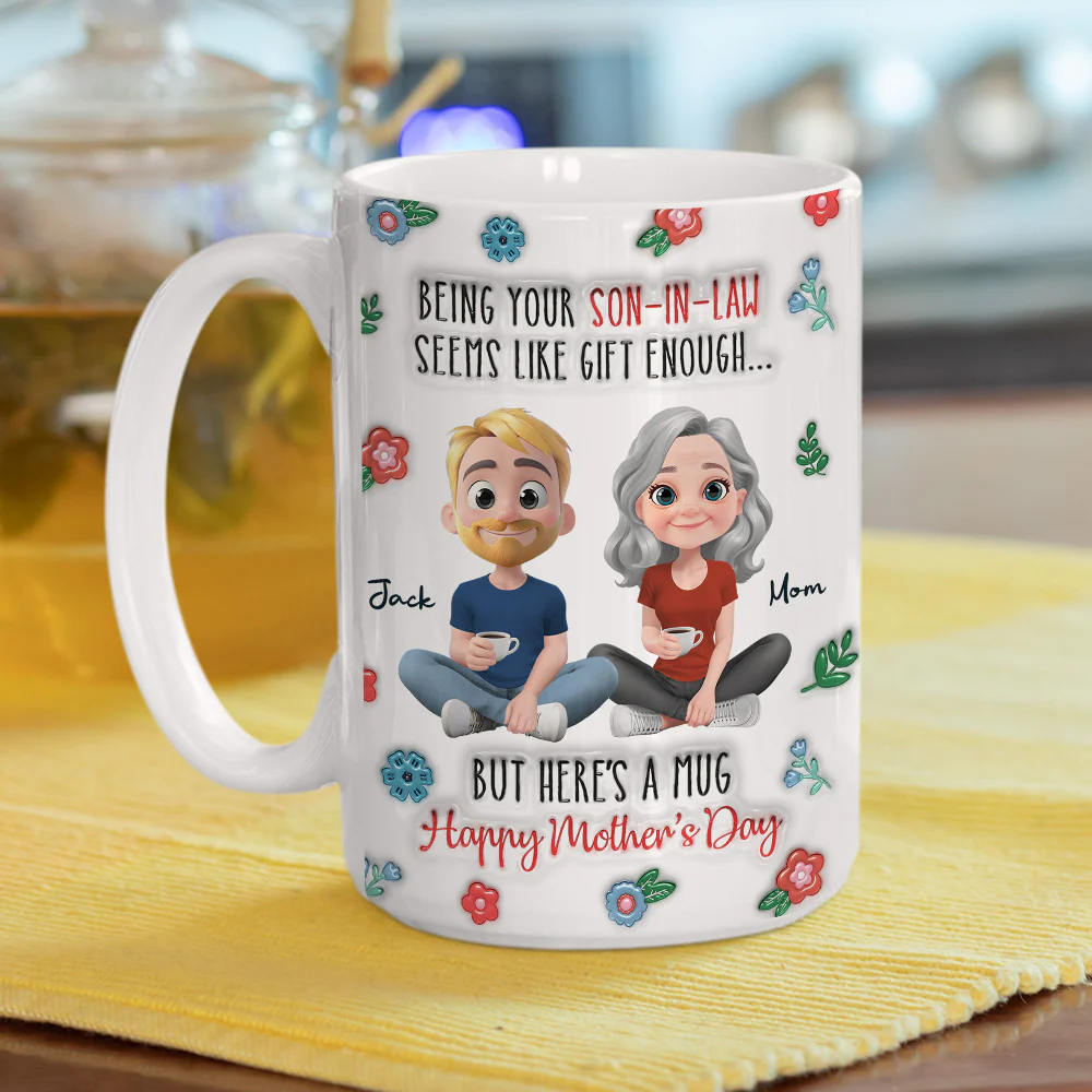 Officially Your Favorite Now - Personalized Custom 3D Inflated Effect Mug - Image 5