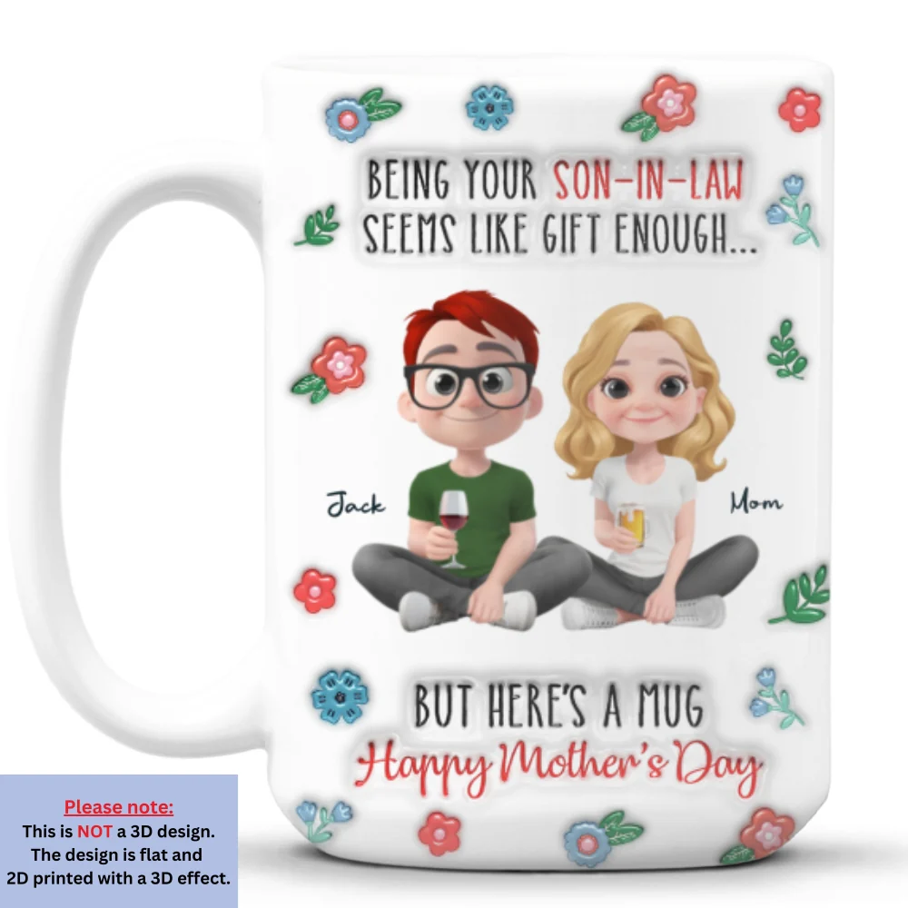 Officially Your Favorite Now - Personalized Custom 3D Inflated Effect Mug - Image 9
