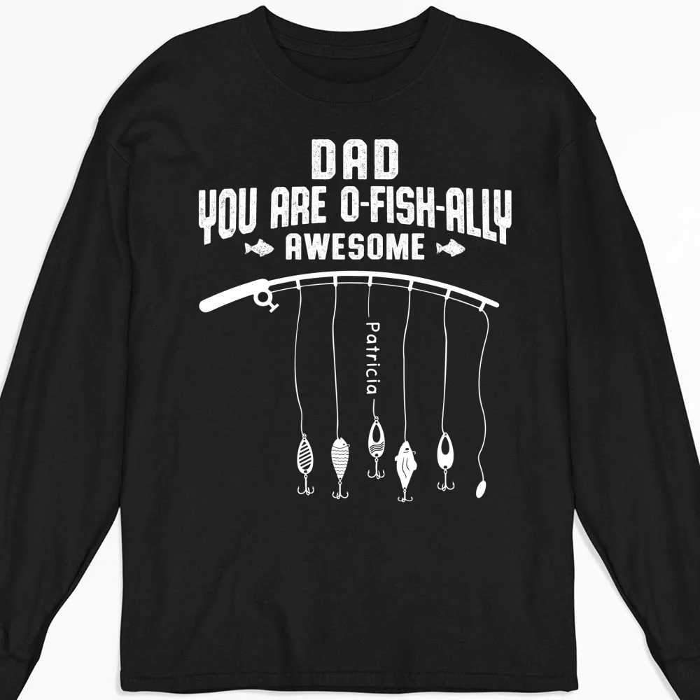 Ofishally Awesome Dad - Personalized Custom Shirt - Image 12