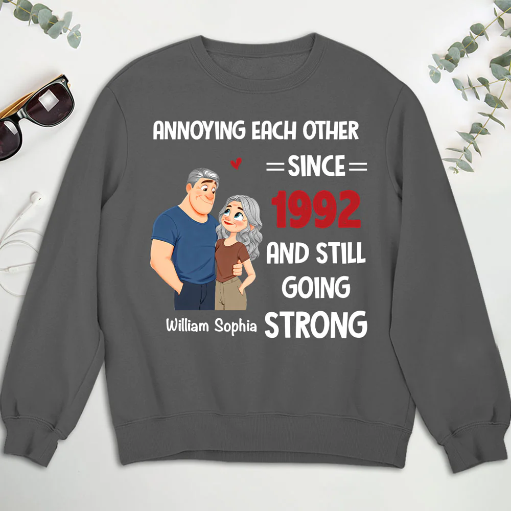 Old But Still In Love - Personalized Custom Shirt - Image 3