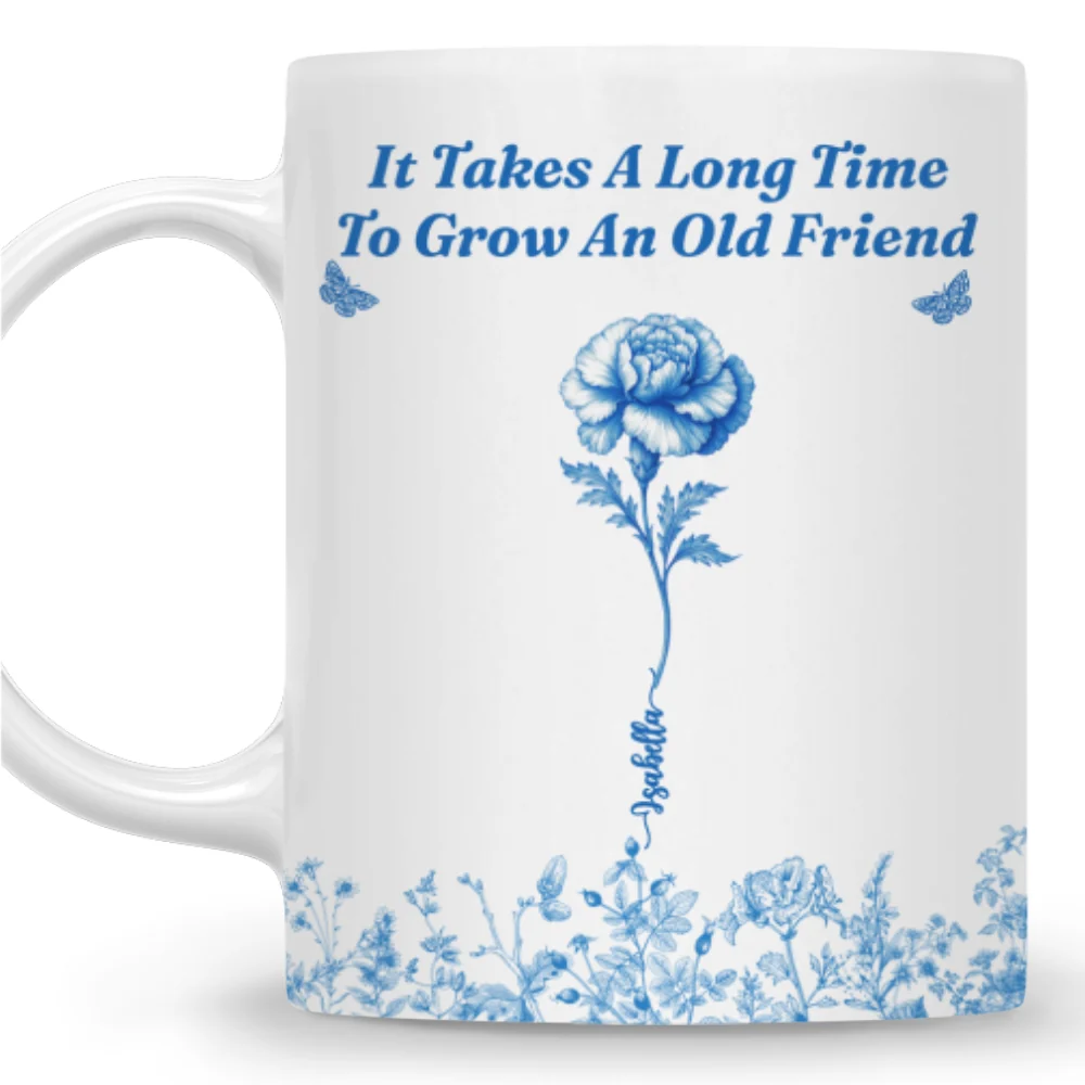 Old Friend - Personalized Custom Coffee Mug - Image 7