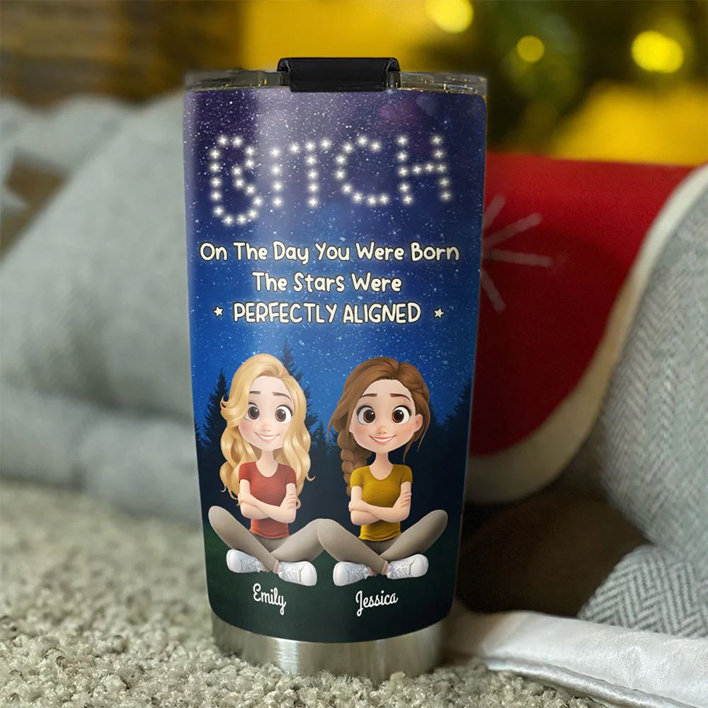 On The Day You Were Born - Personalized Custom Tumbler - Image 3