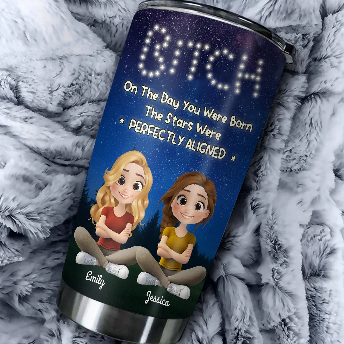 On The Day You Were Born - Personalized Custom Tumbler - Image 4