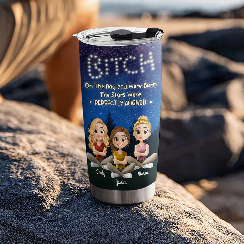 On The Day You Were Born - Personalized Custom Tumbler - Image 5