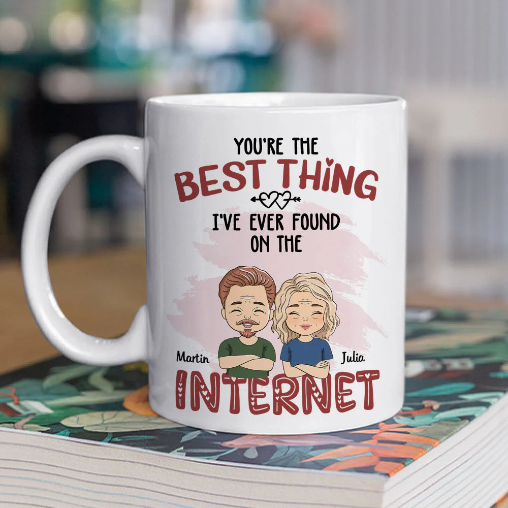 On The Internet I Found - Personalized Custom Coffee Mug - Image 2