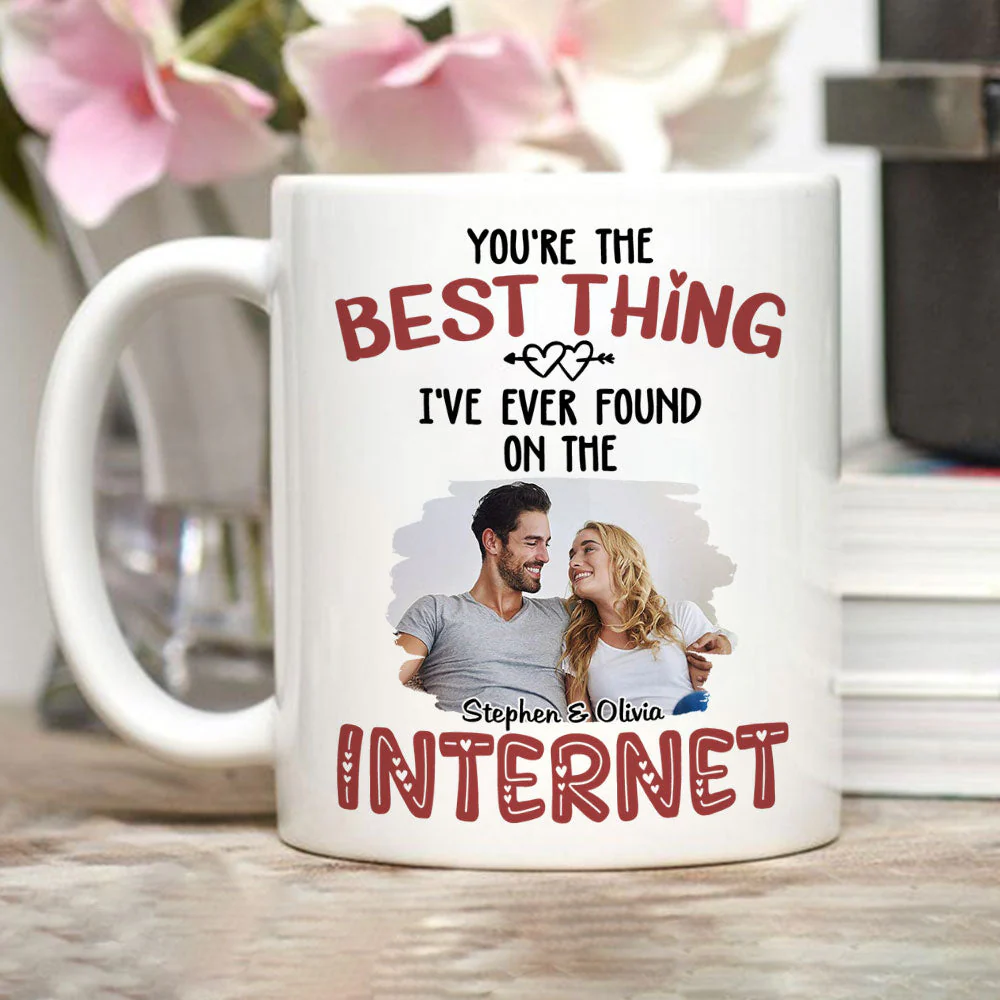 On The Internet I Found - Personalized Custom Coffee Mug - Image 3