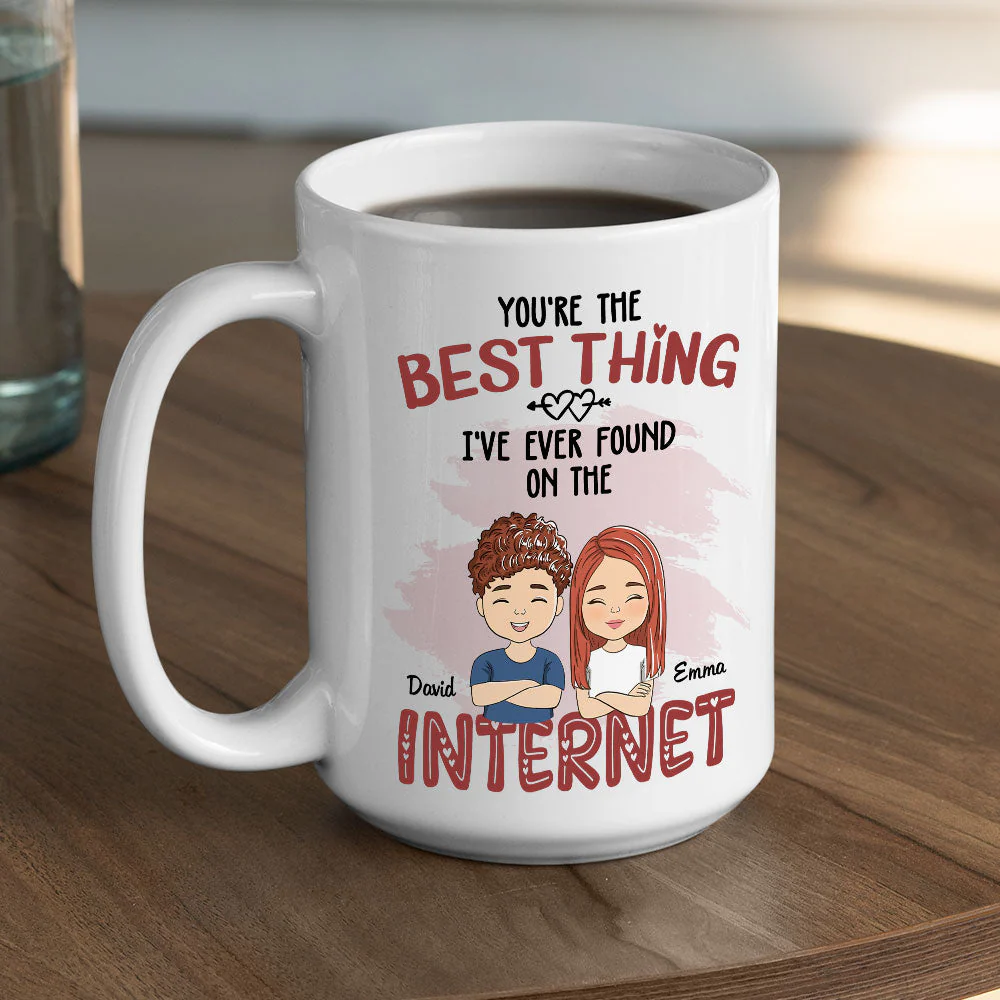 On The Internet I Found - Personalized Custom Coffee Mug - Image 4