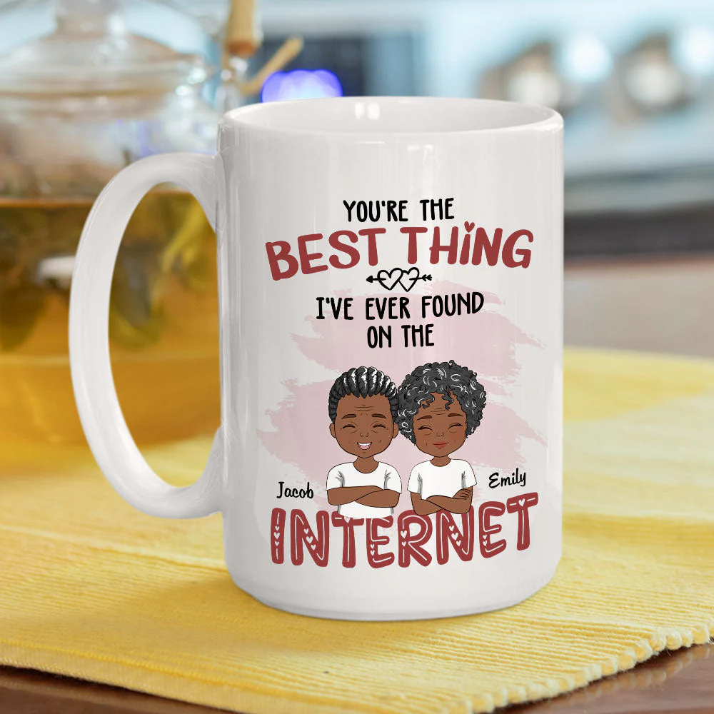 On The Internet I Found - Personalized Custom Coffee Mug - Image 5