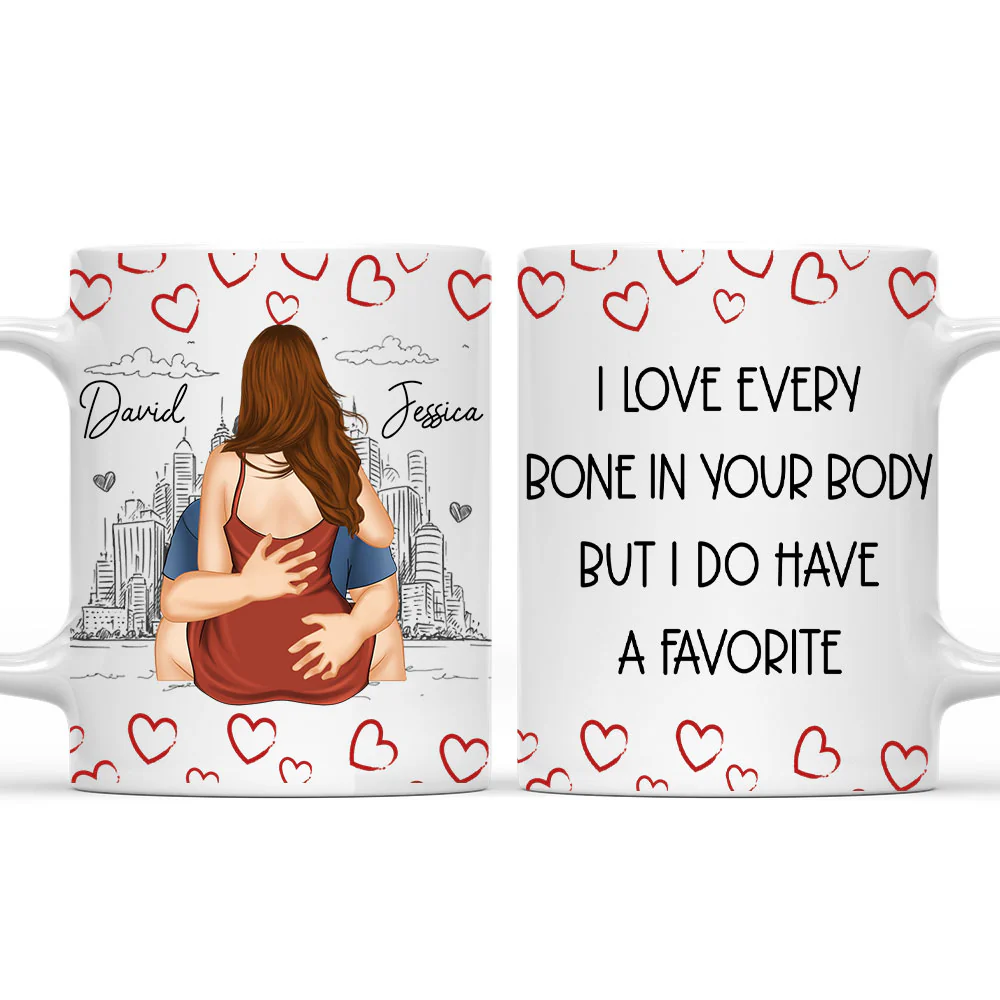 One Bone Gets Extra Love - Personalized Custom Coffee Mug