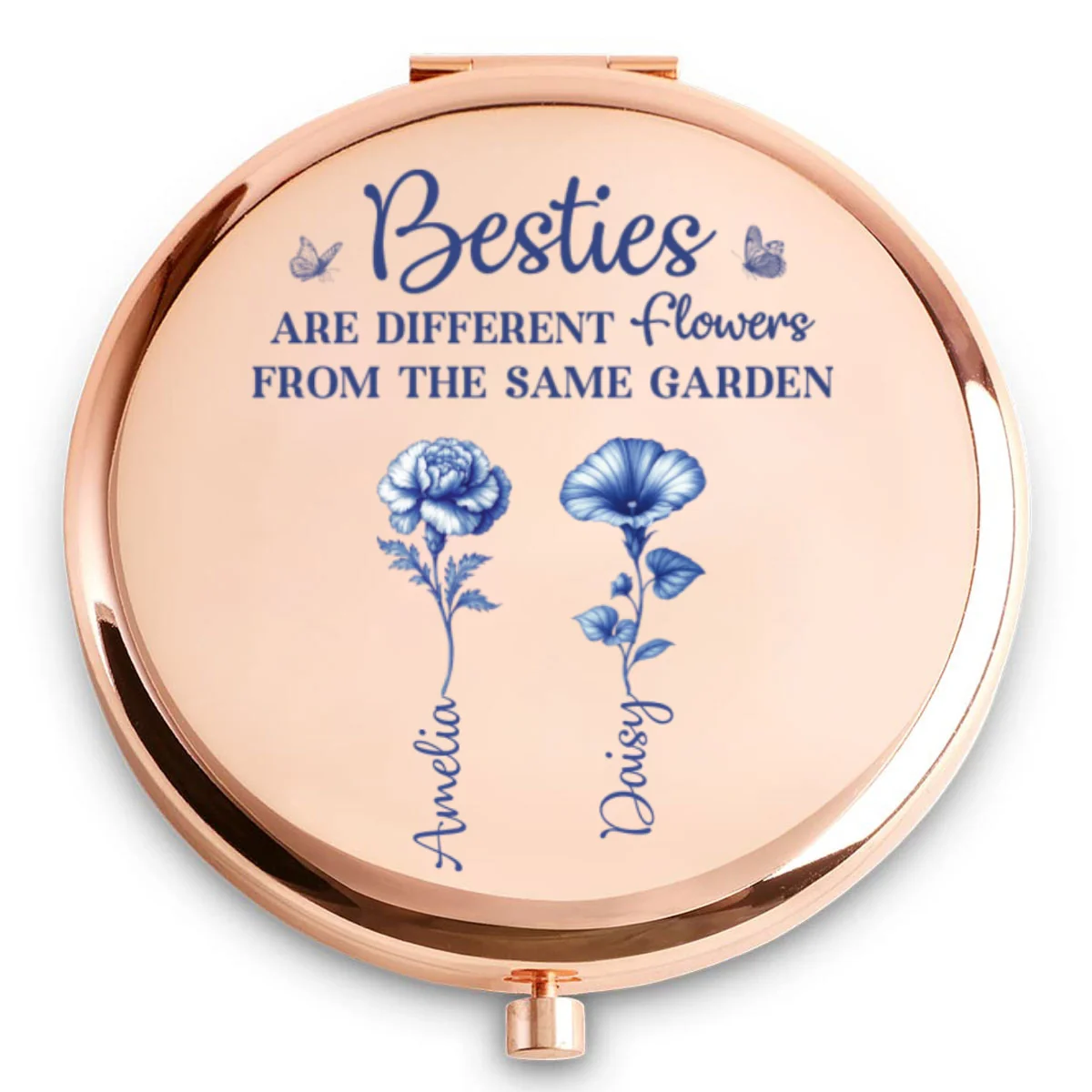 One Garden Endless Flowers - Personalized Custom Compact Mirror - Image 6