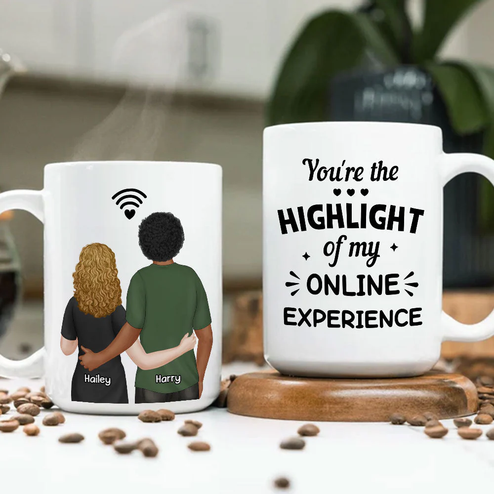 Online Experience - Personalized Custom Coffee Mug - Image 4