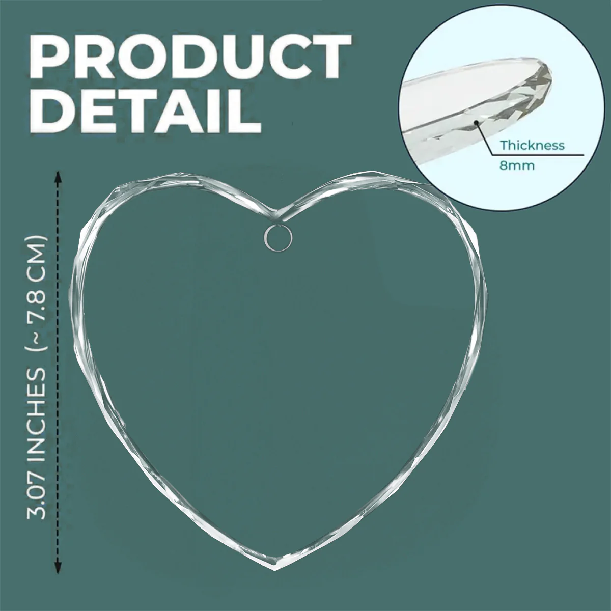 Online Lover - Personalized Custom Glass Ornament - Image 6