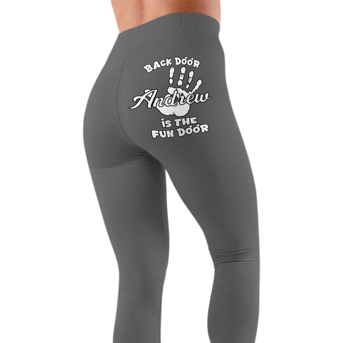 Only Brave Hearts Go Rear - Personalized Custom Leggings - Image 3